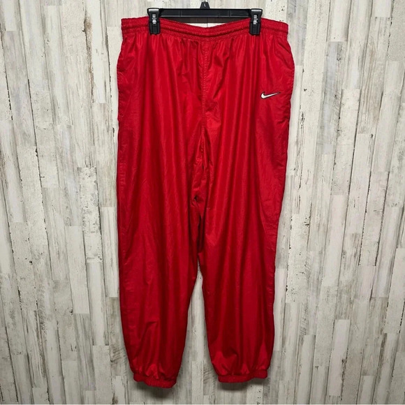 Texas Tech Vintage 90s Men Nike Windsuit Track Suit Windbreaker Pant XXL  Red - Picture 6 of 10